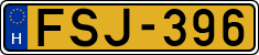 license plates of Hungary, Commercial vehicles (1990)
