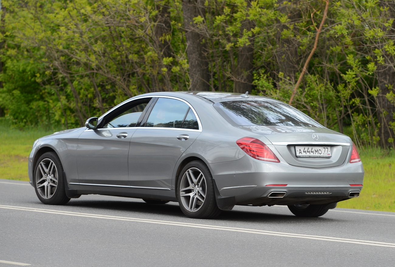 а 444 мо 77, Mercedes-Benz S-Klasse 8th gen Sedan (W222/V222), 2013–2020