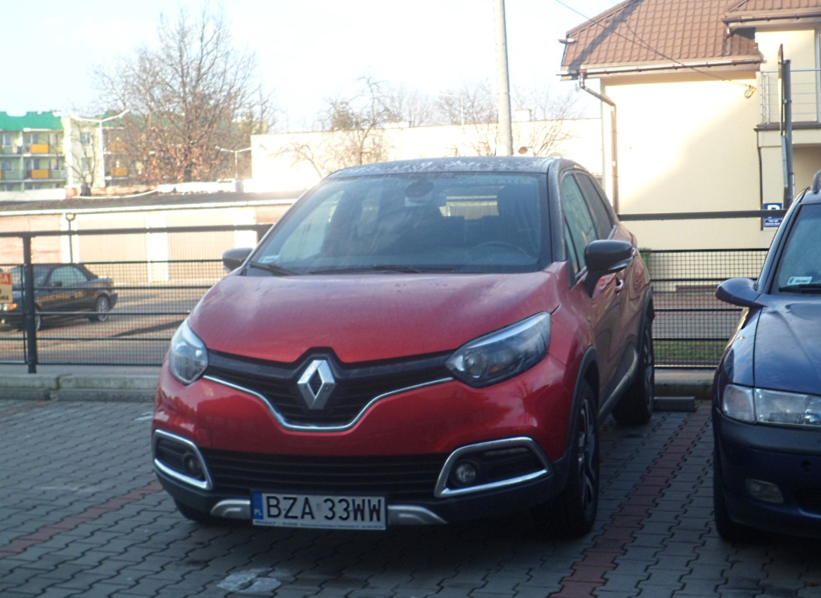 BZA 33WW, Renault Captur 1st gen (J87; Global-market), 2013–2019