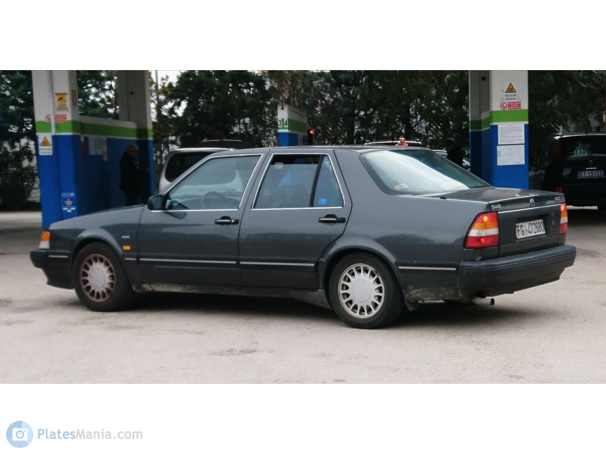 FG 472680, SAAB 9000 1st gen Sedan/Liftback (CD/CC), 1984–1994