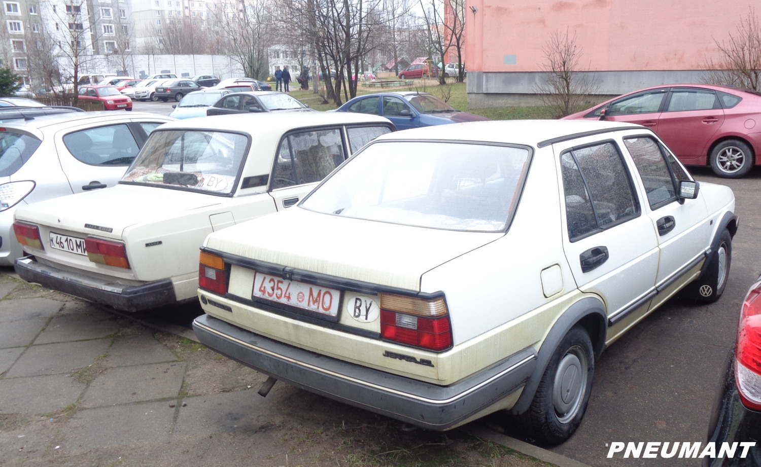 4354 MO, Volkswagen Jetta 2nd gen 4-door Sedan (1G), 1984–1992 (­–1997 for CN-market)