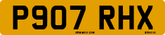License plate of the United Kingdom, 1983 year system
