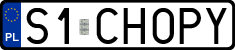 License plates of Poland, Vanity Plates
