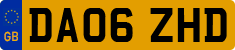 License plate of the United Kingdom, 2001 year system