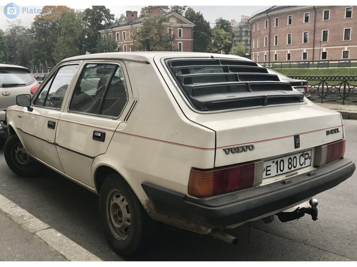 е 1080 СР, Volvo 340-Series 1st gen 5-door Hatch (345), 1980–1991