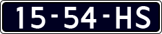 License plate of the Netherlands, Cars