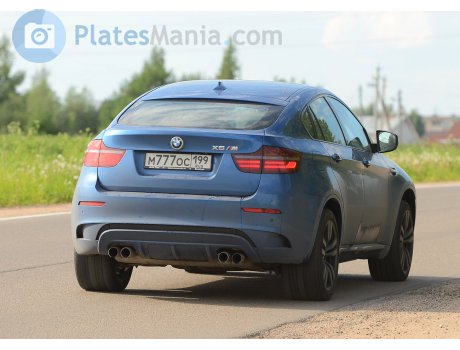 м777ос199, BMW X6M