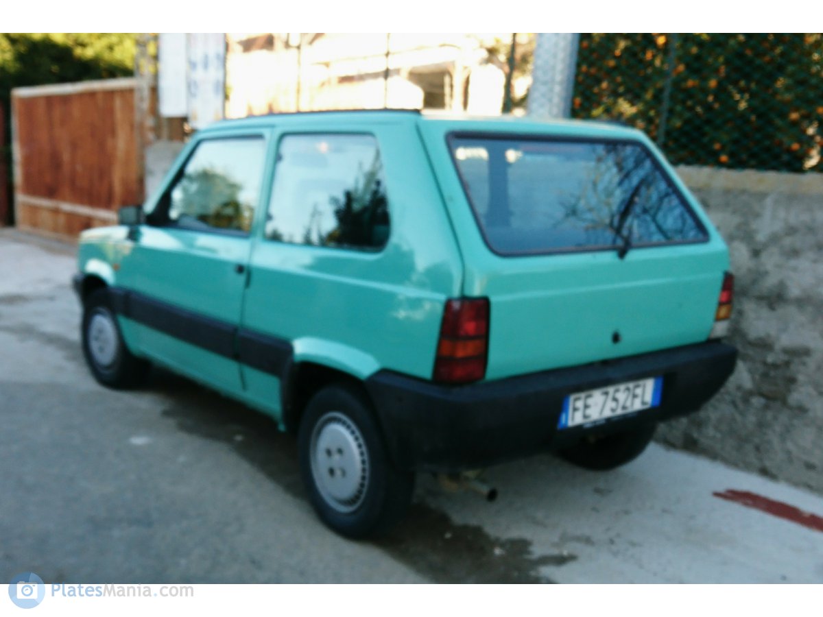 FE 752 FL, FIAT Panda 1st gen (141A/153A), facelift, 1986–2003
