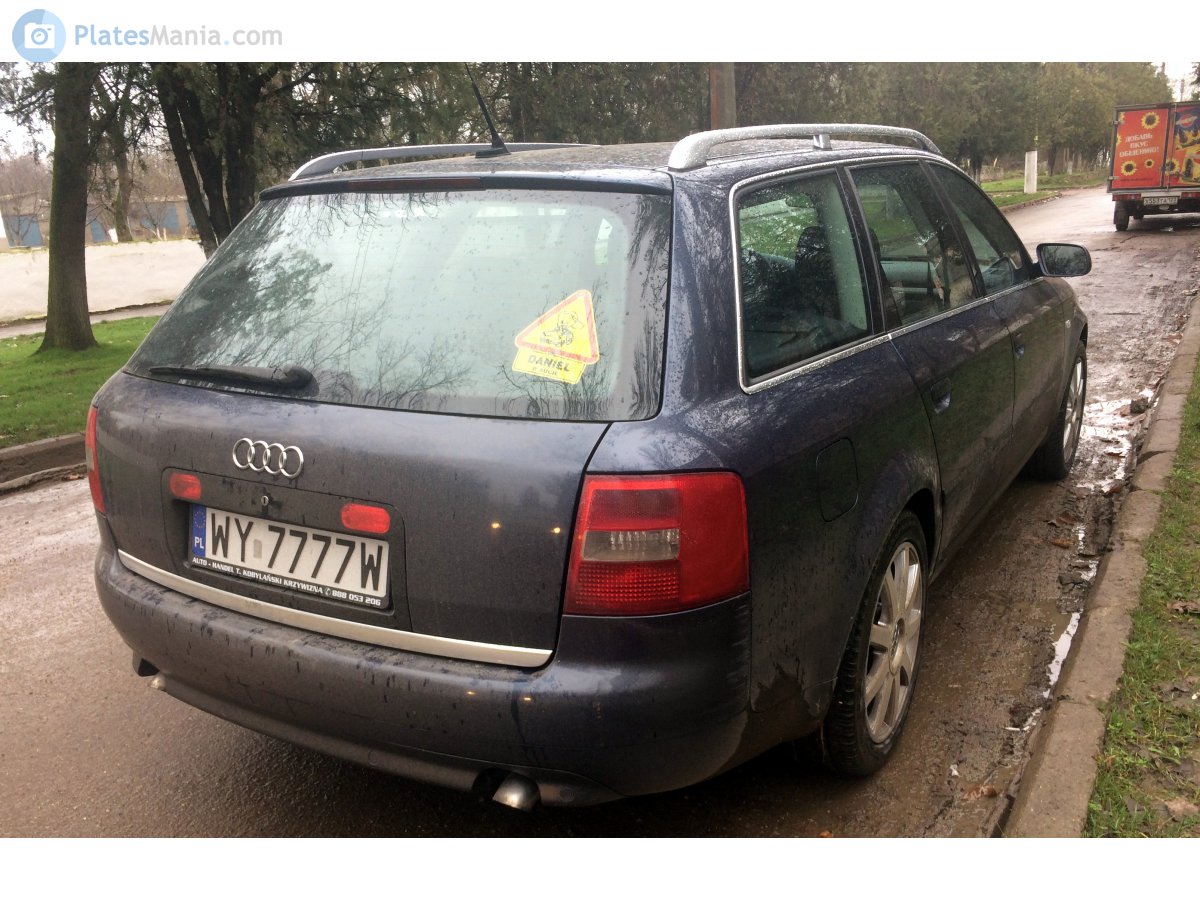 WY 7777W, Audi A6 2nd gen Avant (C5/4B5), 1997–2004