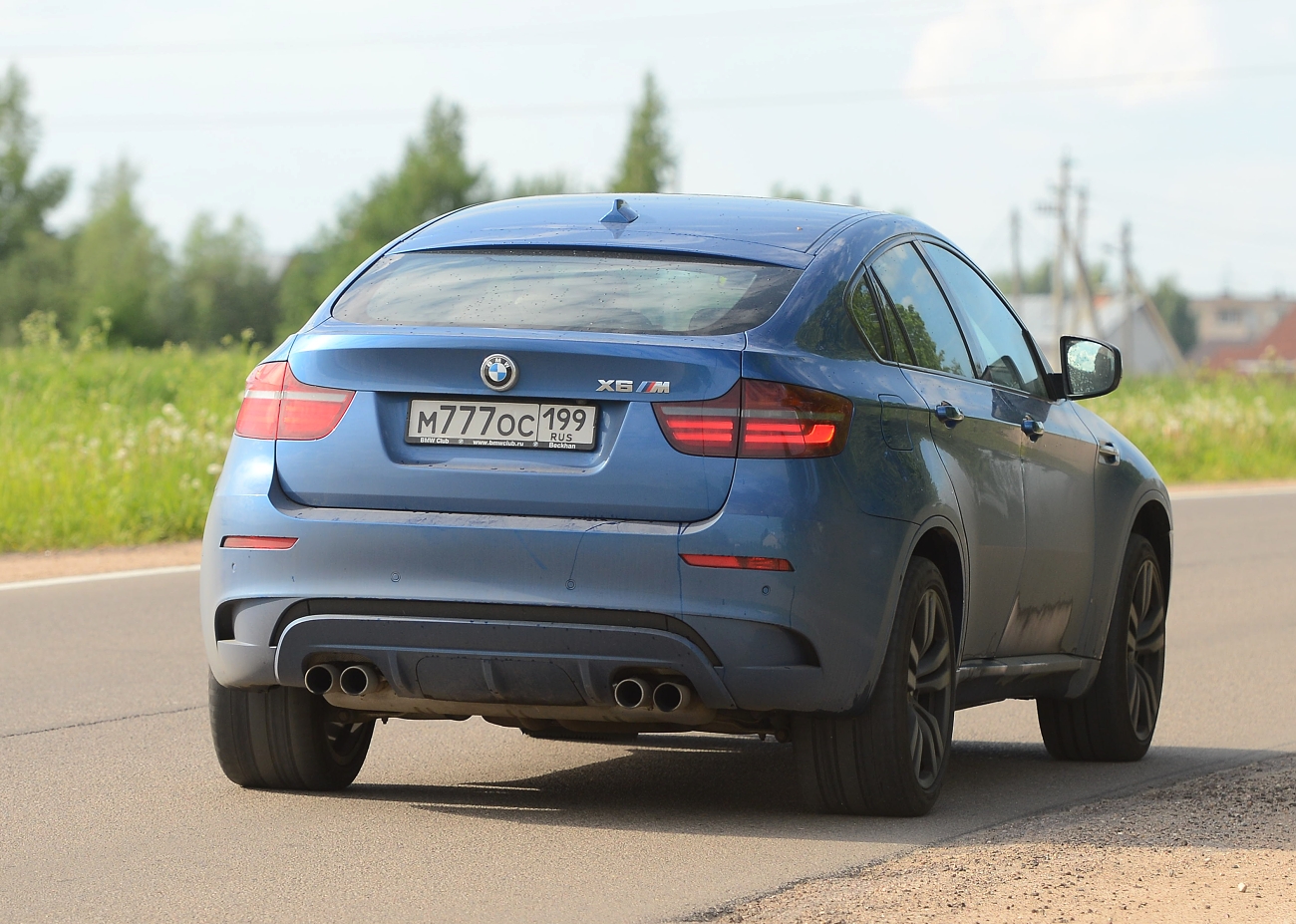 м 777 ос 199, BMW X6M 1st gen (E71), 2009–2014