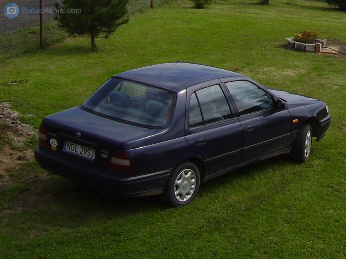 NOL 29SJ, Nissan Sunny 7th gen Sedan (N14; EU-market), 1990–1996