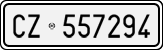 License plate of Italy, Cars (1927 year series)