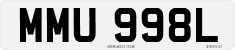 License plate of the United Kingdom, 1963 year system
