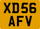 License plate of the United Kingdom, 2001 year system
