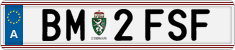 License plate of Austria, Regular plates
