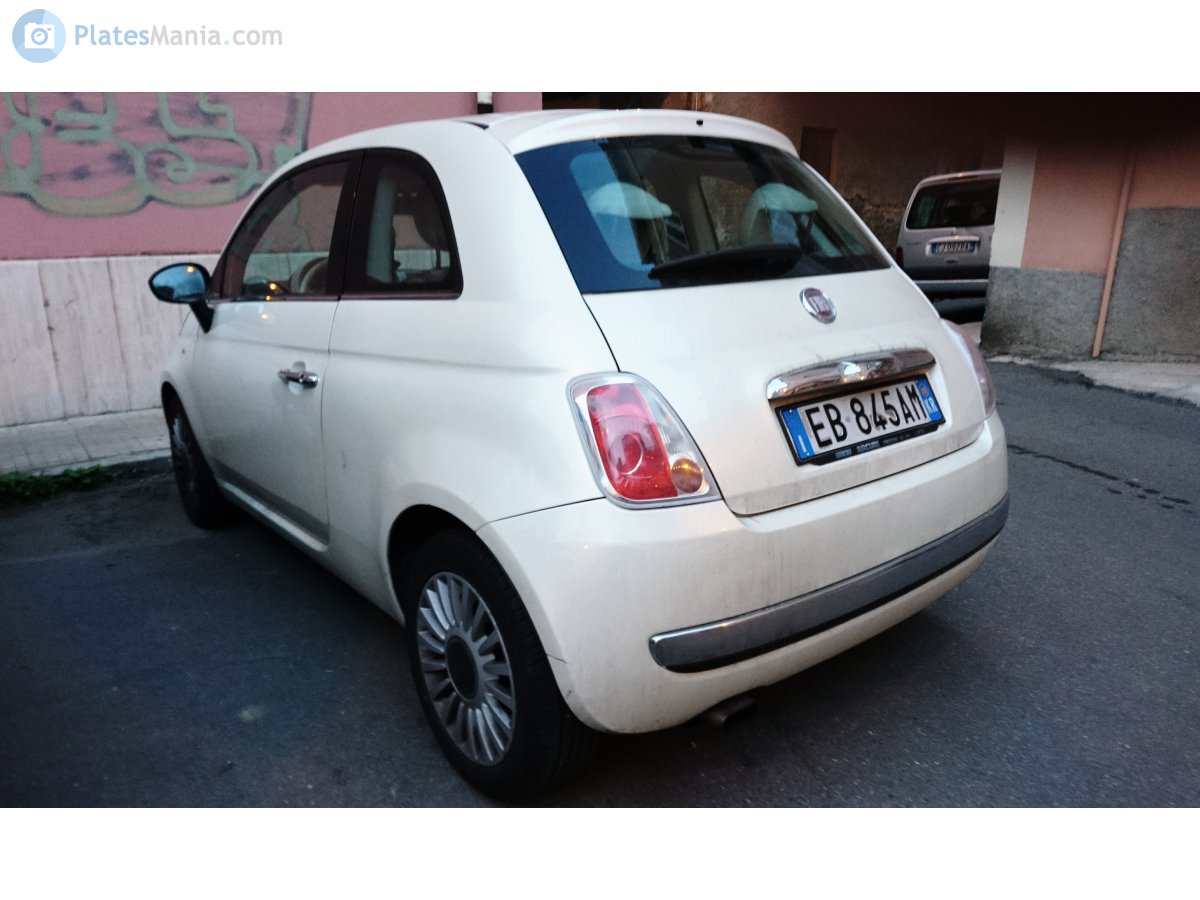 EB 845 AM, FIAT 500 2nd gen Hatch (312), 2007–2016