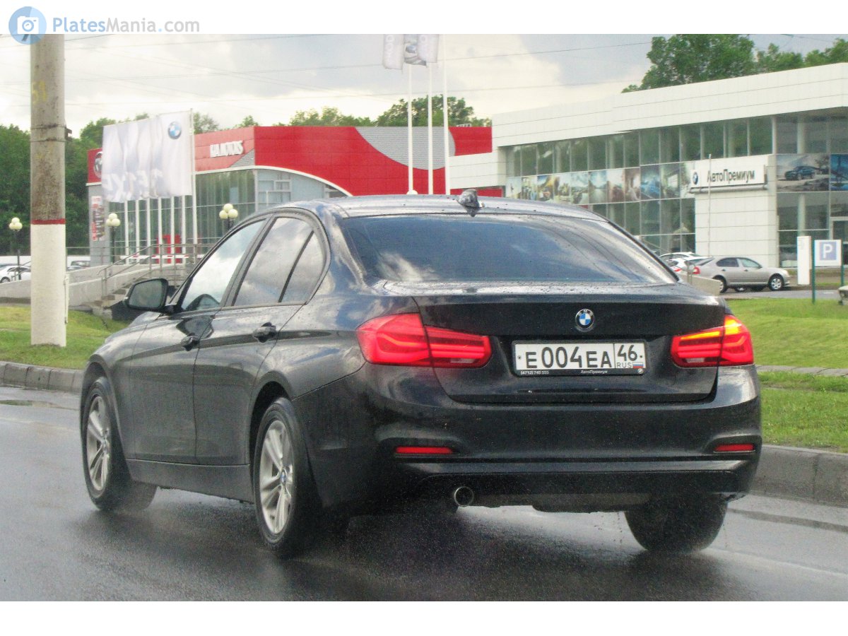 е 004 еа 46, BMW 3 Series 6th gen Sedan (F30/F35), 2011–2019