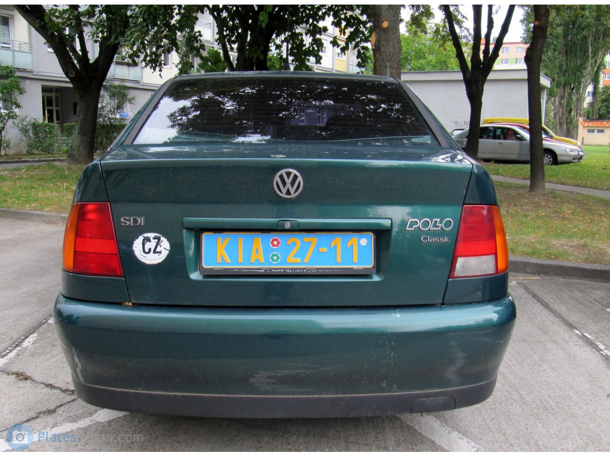 KIA 27-11, Volkswagen Polo 3rd gen Classic Sedan (6N), 1995–2001 (­–2005 for LATAM-market)