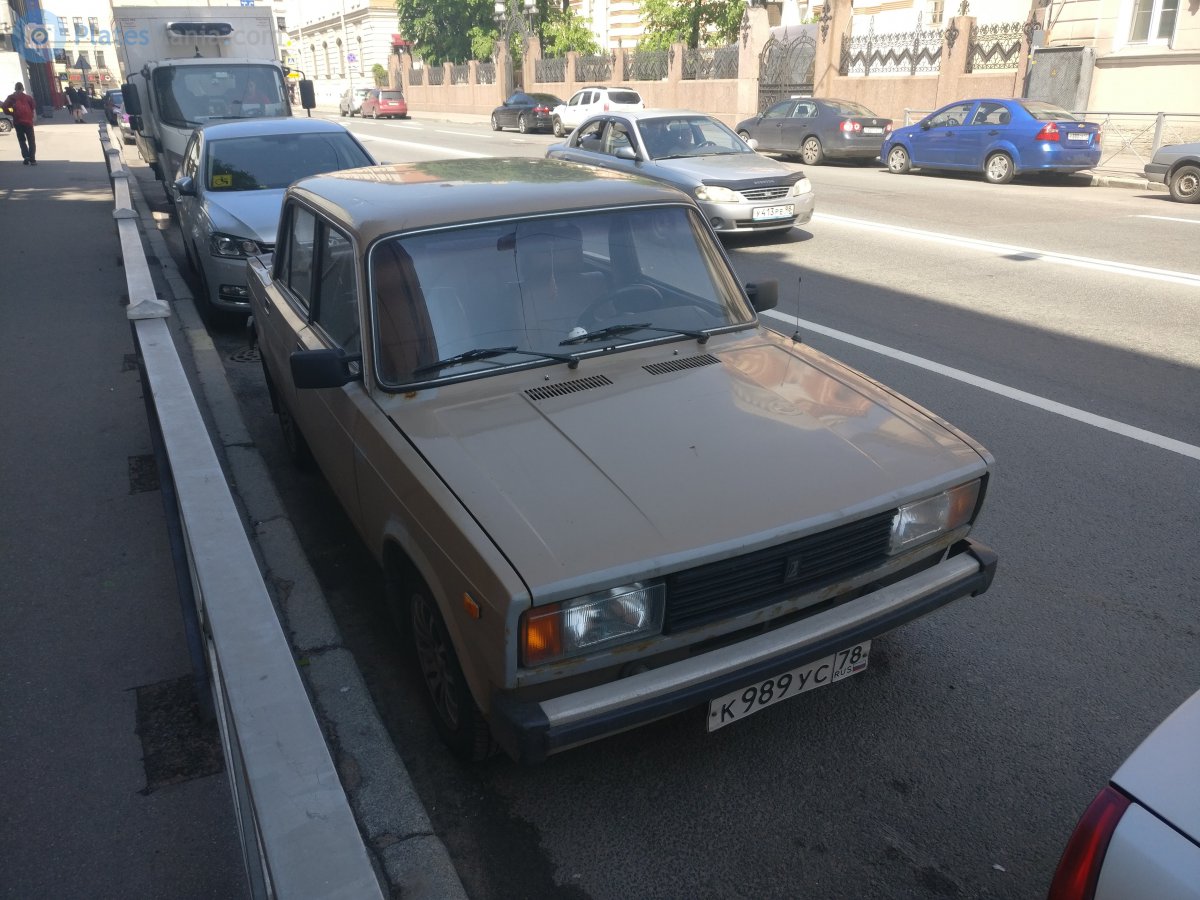 к 989 ус 78, Lada (VAZ) 2105 Жигули (Nova / Riva / 1300 / 1500), 1980–2010