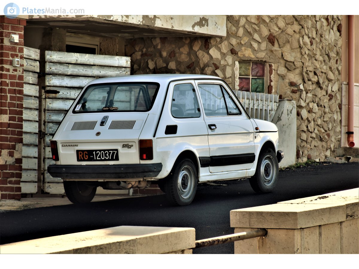 RG 120377, FIAT 126 600/650/FSM, 1972–1991
