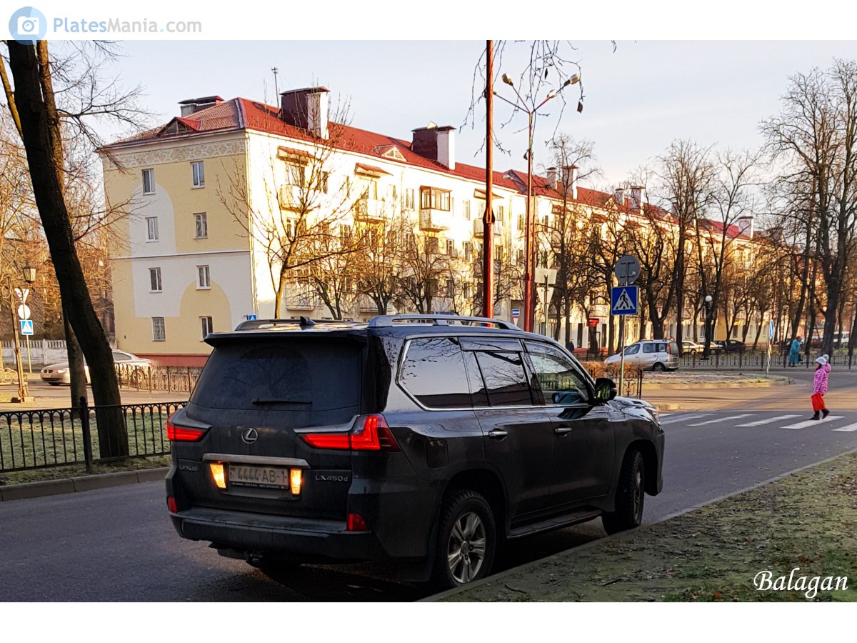 4444 AB-1, Lexus LX 3rd gen (J200), 2nd facelift, 2015–2021
