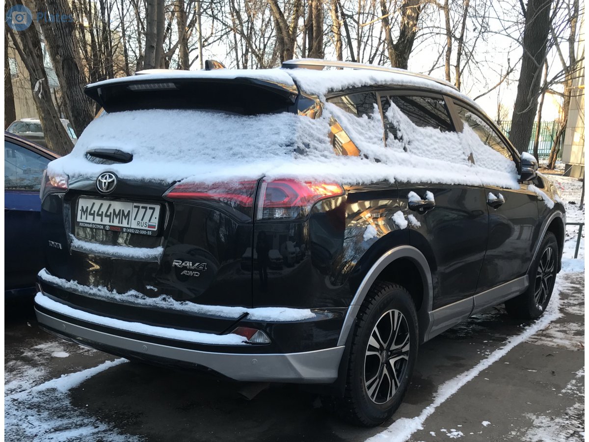 м 444 мм 777, Toyota RAV4 4th gen (XA40), facelift, 2015–2019
