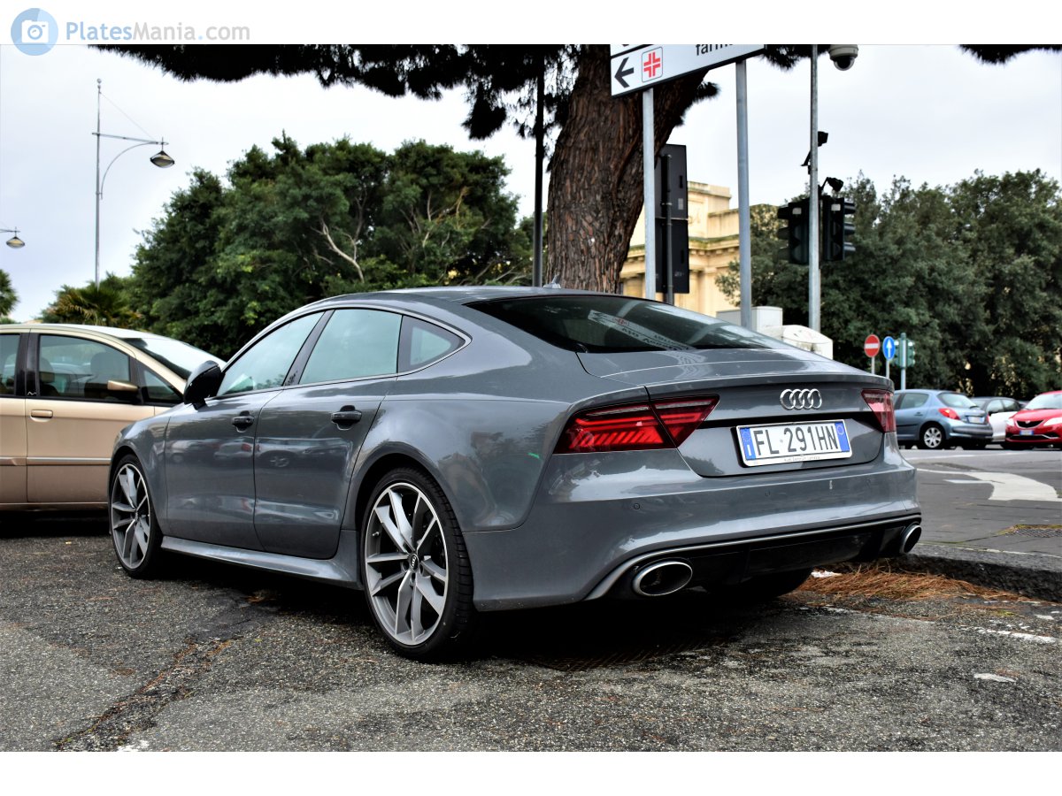 FL 291 HN, Audi RS7 1st gen (C7/4GA/4GF), facelift, 2014–2020