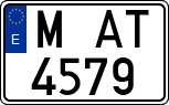 License plates of Spain, 1971 year series