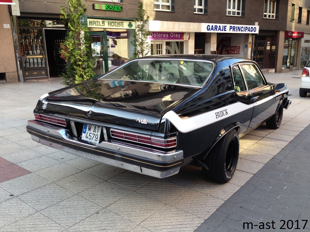 M 4579 AT, Buick Apollo 1st gen Hatch/Coupé (17/27; X-body), 1972–1974