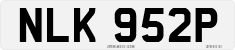License plate of the United Kingdom, 1963 year system