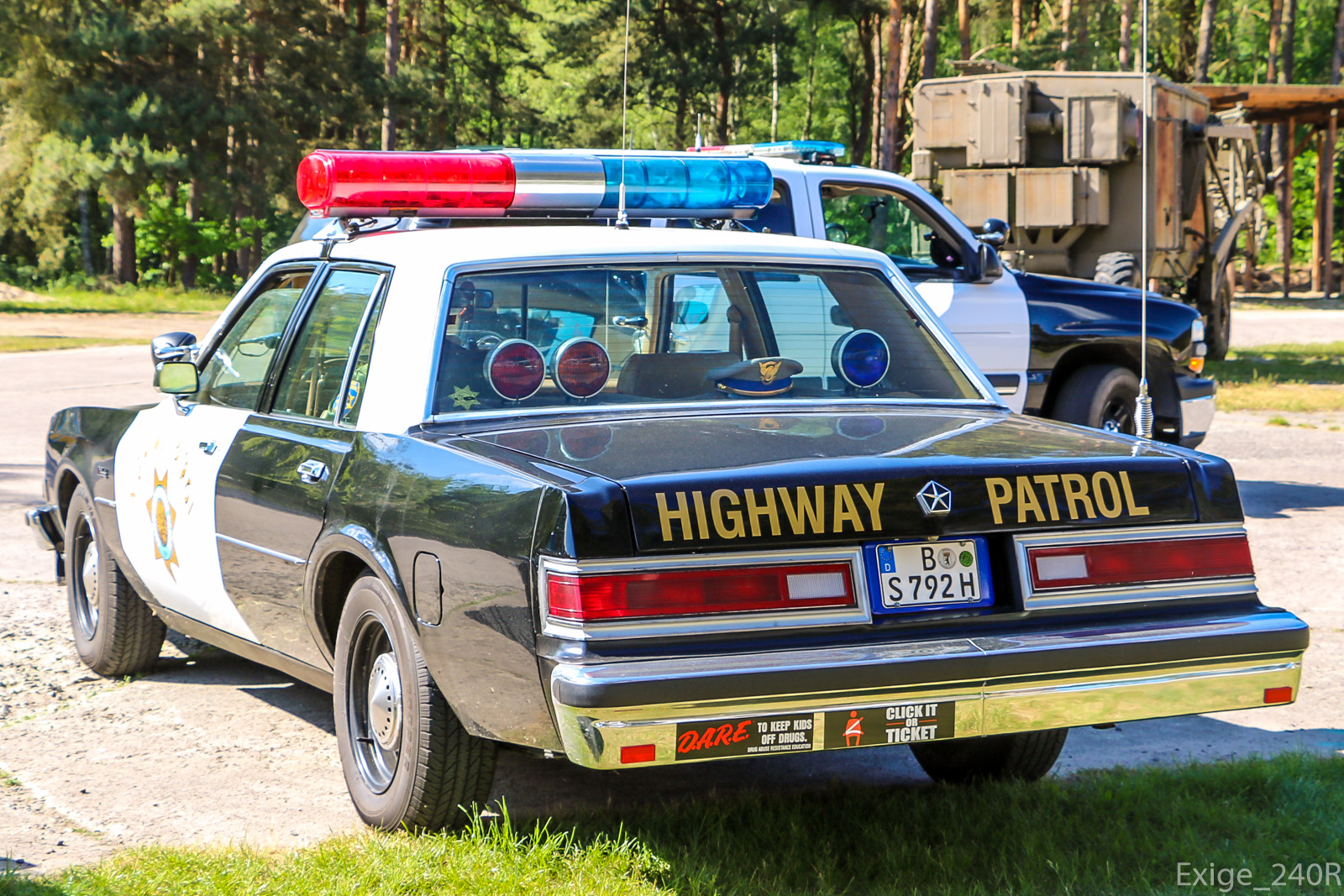 B S 792 H, Dodge Diplomat 2nd gen 4-door Sedan (41; M-body), 1979–1988