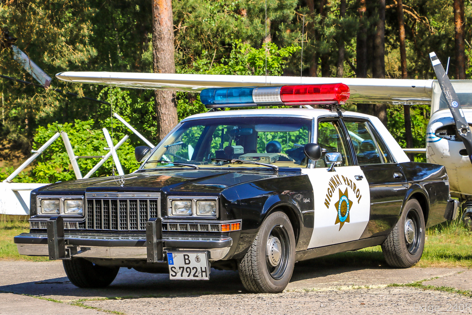 B S 792 H, Dodge Diplomat 2nd gen 4-door Sedan (41; M-body), 1979–1988