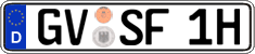 German license plate, Plates for oldtimers (type 