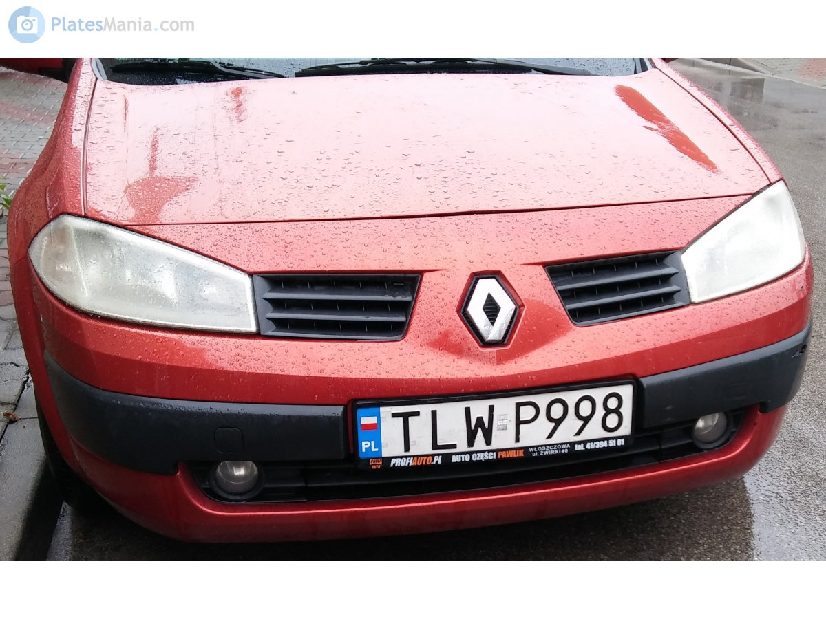 TLW P998, Renault Mégane 