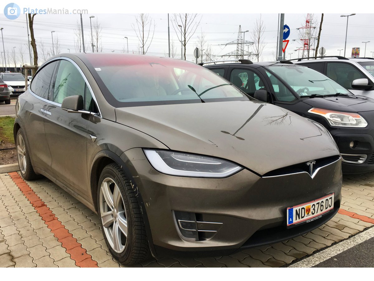 ND 376 DJ, Tesla Model X 1st gen (5YJX), 2015–