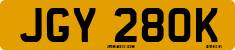 License plate of the United Kingdom, 1963 year system
