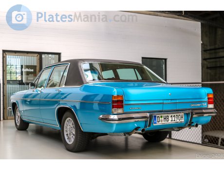 D HB 1190H, Opel Diplomat