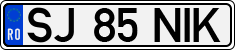 License plate of Romania, Regular plates