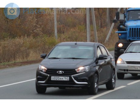 о020ак163, Lada (VAZ) Vesta