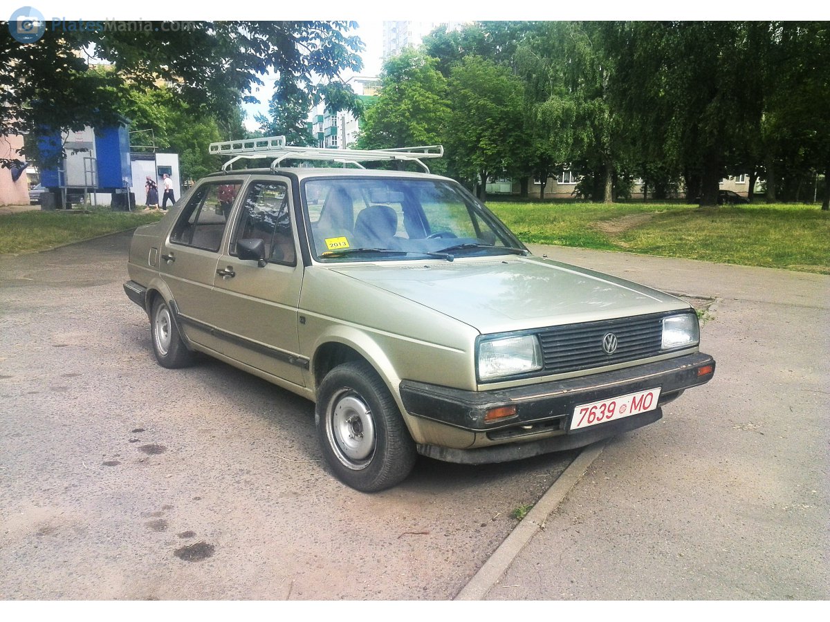 7639 MO, Volkswagen Jetta 2nd gen 4-door Sedan (1G), 1984–1992 (­–1997 for CN-market)