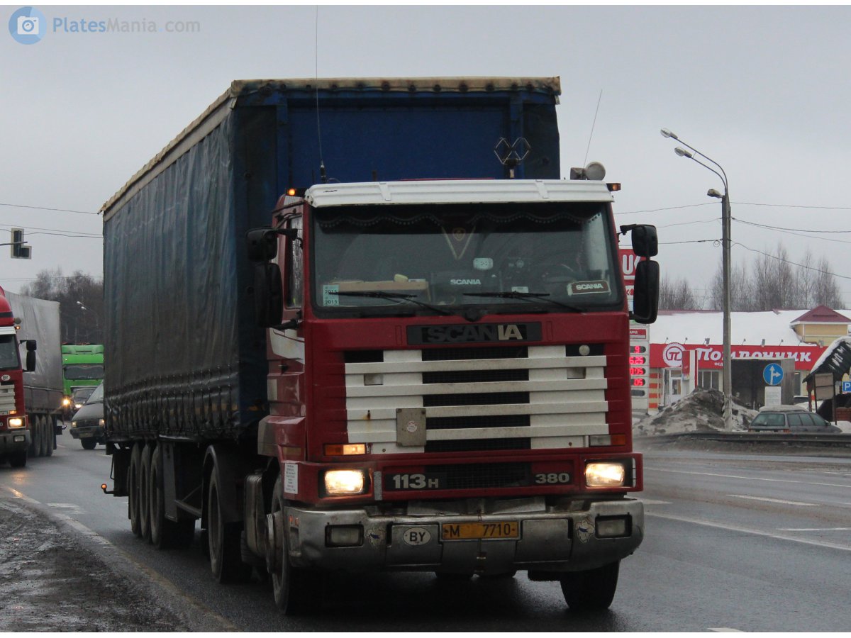 M 7710, Scania III-Series 1st gen, facelift, 1991–1996