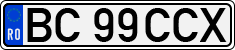 License plate of Romania, Regular plates