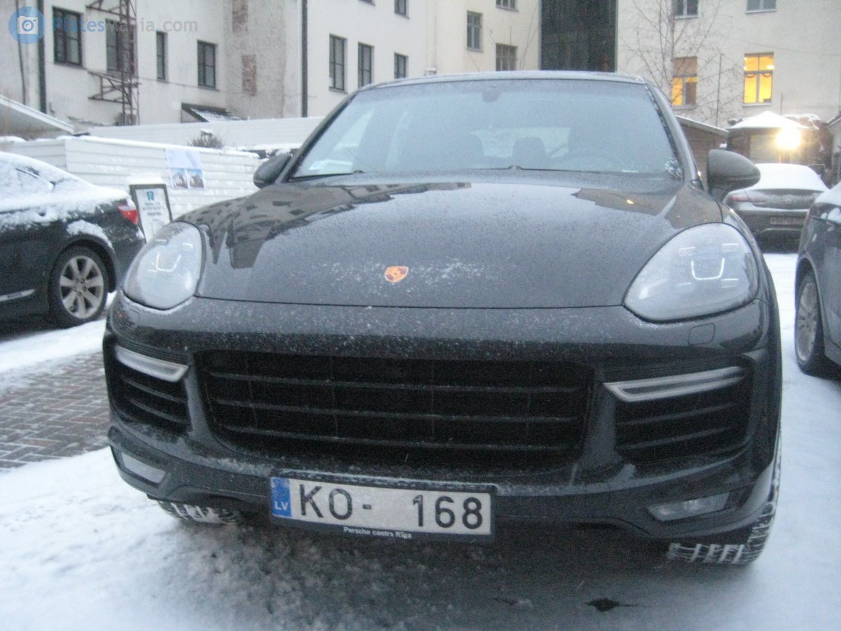 KO-168, Porsche Cayenne 2nd gen (958; 92A), facelift, 2014–2017