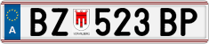 License plate of Austria, Regular plates