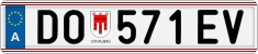 License plate of Austria, Regular plates