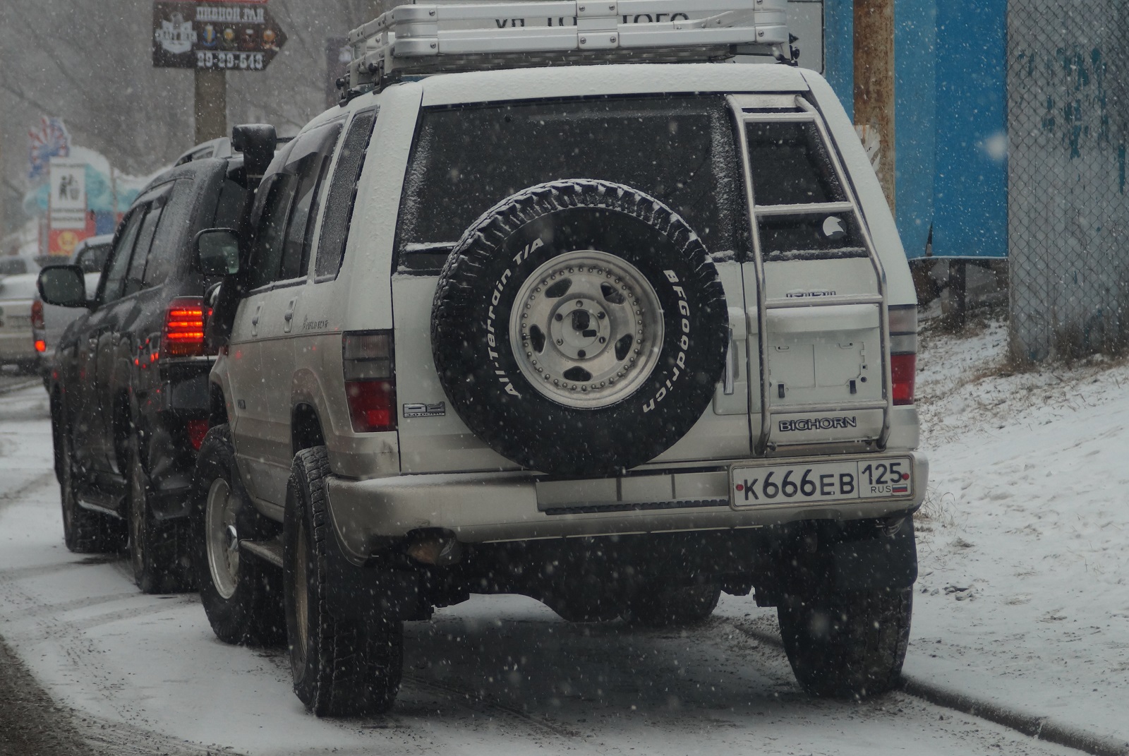 к 666 ев 125, Isuzu Bighorn 2nd gen 5-door SUV (UBS69), 1991–1998