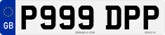 License plate of the United Kingdom, 1983 year system
