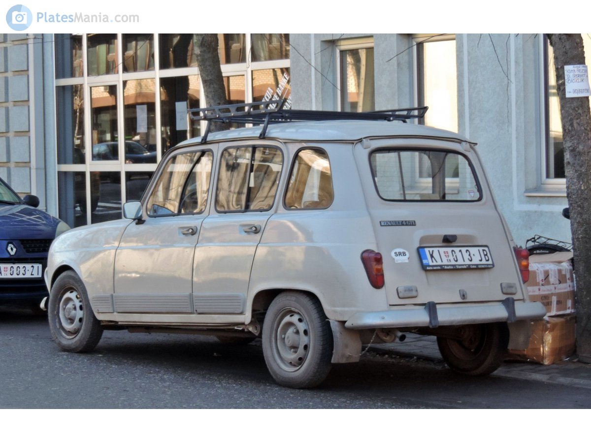 KI 013-JB, Renault 4 1st gen Sedan/Hatch (112), 1961–1992