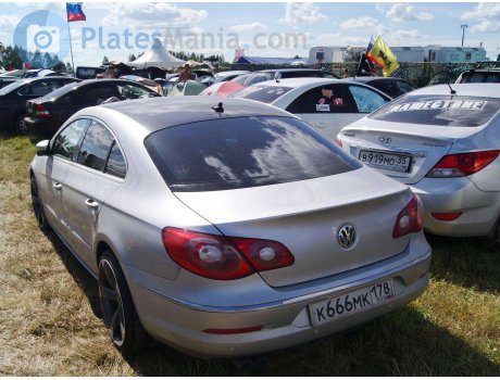 к666мк178, Volkswagen Passat CC