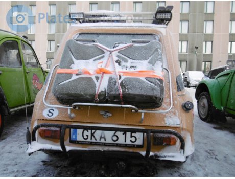 GKA 615, Citroёn Dyane